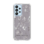 Slim Protection Case［ MERCURYDUO - BotanicalFlower - Grey ］