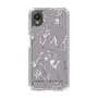 Slim Protection Case［ MERCURYDUO - BotanicalFlower - Grey ］