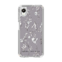 Slim Protection Case［ MERCURYDUO - BotanicalFlower - Grey ］