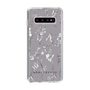Slim Protection Case［ MERCURYDUO - BotanicalFlower - Grey ］