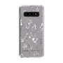 Slim Protection Case［ MERCURYDUO - BotanicalFlower - Grey ］