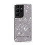 Slim Protection Case［ MERCURYDUO - BotanicalFlower - Grey ］