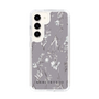 Slim Protection Case［ MERCURYDUO - BotanicalFlower - Grey ］