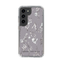 Slim Protection Case［ MERCURYDUO - BotanicalFlower - Grey ］