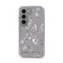 Slim Protection Case［ MERCURYDUO - BotanicalFlower - Grey ］