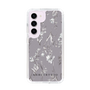 Slim Protection Case［ MERCURYDUO - BotanicalFlower - Grey ］