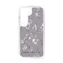 Slim Protection Case［ MERCURYDUO - BotanicalFlower - Grey ］