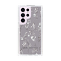 Slim Protection Case［ MERCURYDUO - BotanicalFlower - Grey ］