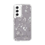 Slim Protection Case［ MERCURYDUO - BotanicalFlower - Grey ］