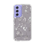 Slim Protection Case［ MERCURYDUO - BotanicalFlower - Grey ］