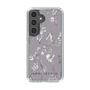 Slim Protection Case［ MERCURYDUO - BotanicalFlower - Grey ］
