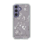 Slim Protection Case［ MERCURYDUO - BotanicalFlower - Grey ］
