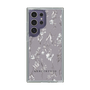 Slim Protection Case［ MERCURYDUO - BotanicalFlower - Grey ］