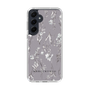Slim Protection Case［ MERCURYDUO - BotanicalFlower - Grey ］