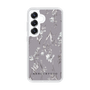 Slim Protection Case［ MERCURYDUO - BotanicalFlower - Grey ］