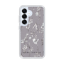 Slim Protection Case［ MERCURYDUO - BotanicalFlower - Grey ］