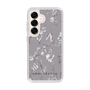 Slim Protection Case［ MERCURYDUO - BotanicalFlower - Grey ］
