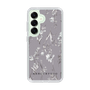 Slim Protection Case［ MERCURYDUO - BotanicalFlower - Grey ］