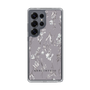 Slim Protection Case［ MERCURYDUO - BotanicalFlower - Grey ］