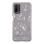 Slim Protection Case［ MERCURYDUO - BotanicalFlower - Grey ］