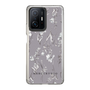 Slim Protection Case［ MERCURYDUO - BotanicalFlower - Grey ］