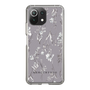 Slim Protection Case［ MERCURYDUO - BotanicalFlower - Grey ］