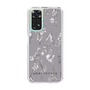Slim Protection Case［ MERCURYDUO - BotanicalFlower - Grey ］