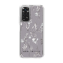 Slim Protection Case［ MERCURYDUO - BotanicalFlower - Grey ］