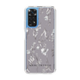 Slim Protection Case［ MERCURYDUO - BotanicalFlower - Grey ］