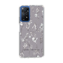 Slim Protection Case［ MERCURYDUO - BotanicalFlower - Grey ］