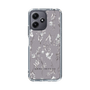 Slim Protection Case［ MERCURYDUO - BotanicalFlower - Grey ］