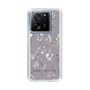 Slim Protection Case［ MERCURYDUO - BotanicalFlower - Grey ］