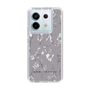 Slim Protection Case［ MERCURYDUO - BotanicalFlower - Grey ］