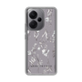 Slim Protection Case［ MERCURYDUO - BotanicalFlower - Grey ］