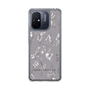 Slim Protection Case［ MERCURYDUO - BotanicalFlower - Grey ］