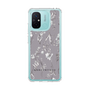 Slim Protection Case［ MERCURYDUO - BotanicalFlower - Grey ］