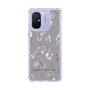 Slim Protection Case［ MERCURYDUO - BotanicalFlower - Grey ］