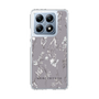 Slim Protection Case［ MERCURYDUO - BotanicalFlower - Grey ］