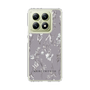 Slim Protection Case［ MERCURYDUO - BotanicalFlower - Grey ］