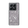 Slim Protection Case［ MERCURYDUO - BotanicalFlower - Grey ］
