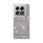 Slim Protection Case［ MERCURYDUO - BotanicalFlower - Grey ］