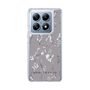 Slim Protection Case［ MERCURYDUO - BotanicalFlower - Grey ］