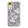 Slim Protection Case［ MERCURYDUO - NuanceFlower -Grey ］