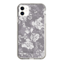 Slim Protection Case［ MERCURYDUO - NuanceFlower -Grey ］