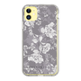 Slim Protection Case［ MERCURYDUO - NuanceFlower -Grey ］