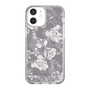 Slim Protection Case［ MERCURYDUO - NuanceFlower -Grey ］