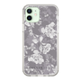 Slim Protection Case［ MERCURYDUO - NuanceFlower -Grey ］