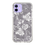 Slim Protection Case［ MERCURYDUO - NuanceFlower -Grey ］