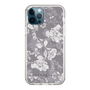 Slim Protection Case［ MERCURYDUO - NuanceFlower -Grey ］