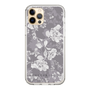 Slim Protection Case［ MERCURYDUO - NuanceFlower -Grey ］